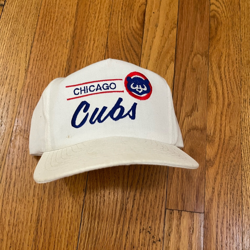 Vintage Chicago Cubs SnapBack White